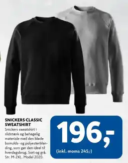 Davidsen Snickers Classic Sweatshirt tilbud