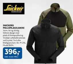 Davidsen Snickers mellemlagsjakke tilbud