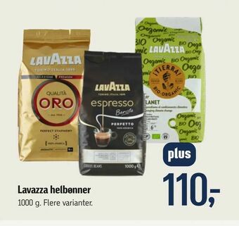 Føtex Lavazza helbønner tilbud