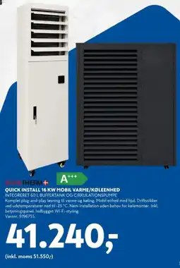Davidsen Scantherm Quick Install 16 Kw Mobil Varme/Køleenhed tilbud
