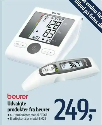 Føtex Udvalgte produkter fra beurer tilbud