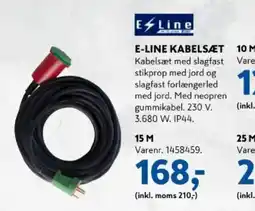 Davidsen E-Line kabelsæt tilbud