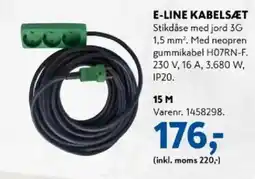 Davidsen E-line kabelsæt tilbud