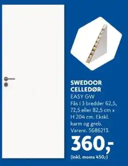 Davidsen Swedoor celledør tilbud