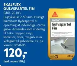 Davidsen Skalflex Gulvspartel Fin tilbud