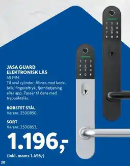 Davidsen Jasa Guard elektronisk lås tilbud