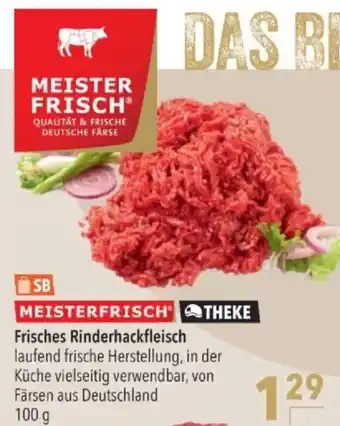 Citti Meisterfrisch frisches rinderhackfleisch tilbud