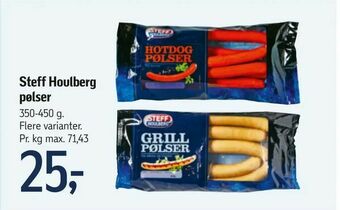 Føtex Steff Houlberg pølser tilbud