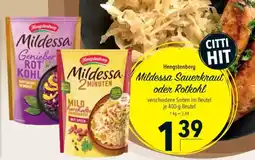Citti Hengstenberg Mildessa Sauerkrkraut oder Rotkohl tilbud