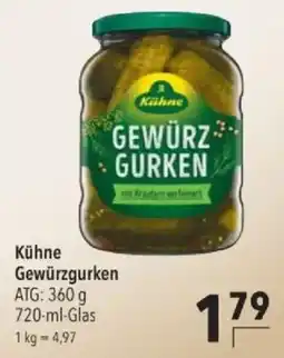 Citti Kühne Gewürzgurken tilbud