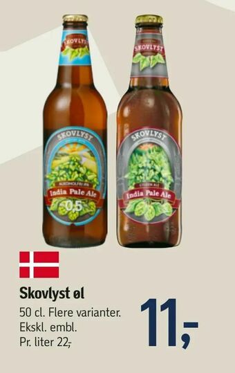 Føtex Skovlyst øl tilbud