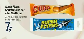 Føtex Super Flyers, Carletti Cuba bar eller Nestlé bar tilbud