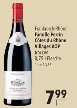 Citti Familie Perrin Côtes du Rhône Villages AOP tilbud