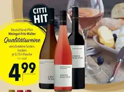 Citti Fritz Walter Qualitätsweine tilbud