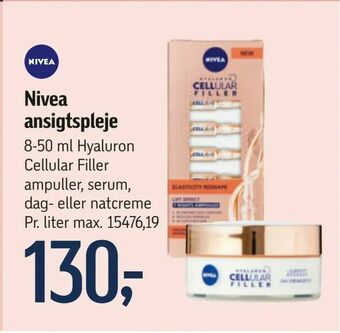 Føtex Nivea ansigtspleje tilbud
