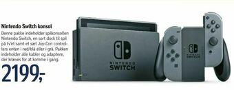 Føtex Nintendo Switch konsol tilbud