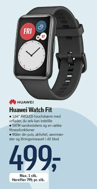 Føtex Huawei Watch Fit tilbud