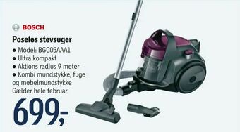 Føtex Poseløs støvsuger tilbud