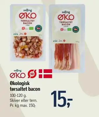 Føtex Økologisk tørsaltet bacon tilbud