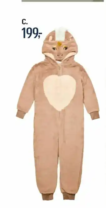 Føtex C. Unicorn heldragt tilbud