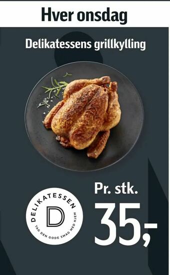 Føtex Delikatessens grillkylling tilbud