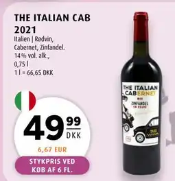 Scandinavian Park THE ITALIAN CAB 2021 tilbud