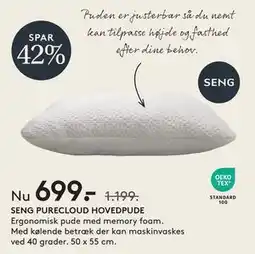 SENG SENG PURECLOUD HOVEDPUDE tilbud