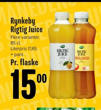 Min Købmand Rynkeby Rigtig Juice tilbud