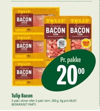 Min Købmand Tulip Bacon tilbud