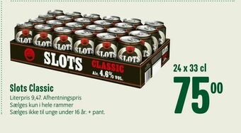 Min Købmand Slots Classic tilbud