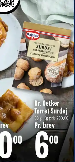 Min Købmand Dr. Oetker Tørret Surdej tilbud
