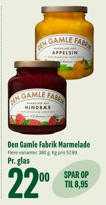 Min Købmand Den Gamle Fabrik Marmelade tilbud