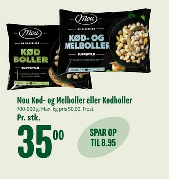 Min Købmand Mou Kød- og Melboller eller Kødboller tilbud