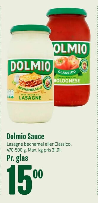 Min Købmand Dolmio Sauce tilbud