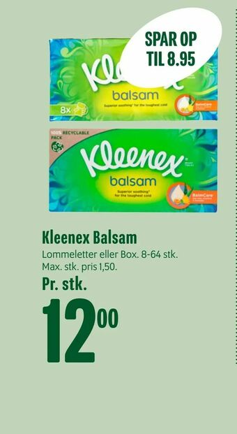 Min Købmand Kleenex Balsam tilbud