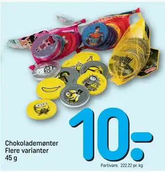 Chokolademønter