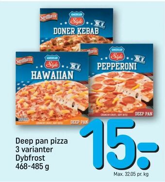 REMA 1000 Deep pan pizza tilbud