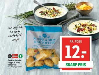SPAR Gestus danske suppe & mos kartofler tilbud