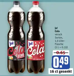 REWE DE ja! Cola tilbud