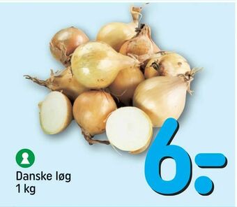 REMA 1000 Danske løg tilbud