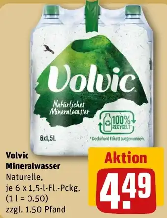 Volvic Mineralwasser Naturelle