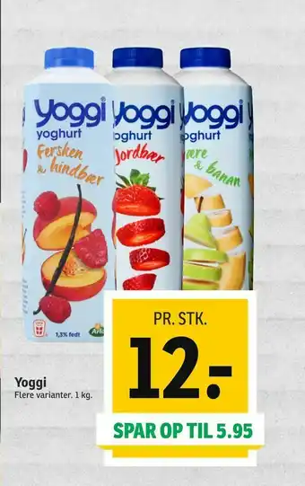 SPAR Yoggi tilbud