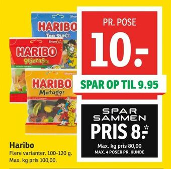 SPAR Haribo tilbud