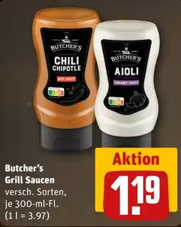 REWE DE Butcher's Grill Sauces tilbud