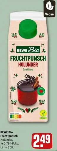 REWE DE Rewe Bio Fruchtpunsch Holunder tilbud