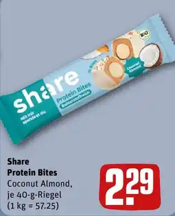 REWE DE Share Protein Bites Coconut Almond tilbud
