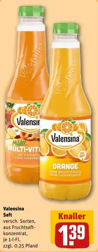REWE DE Valensina Saft tilbud