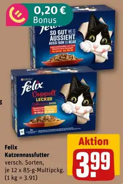 REWE DE Felix Katzennassfutter tilbud