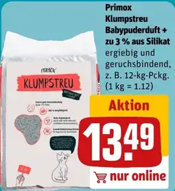 REWE DE Primox Klumpstreu Babypuderduft tilbud