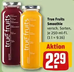 REWE DE True Fruits Smoothie tilbud